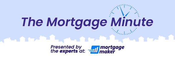 The Mortgage Minute email header graphic